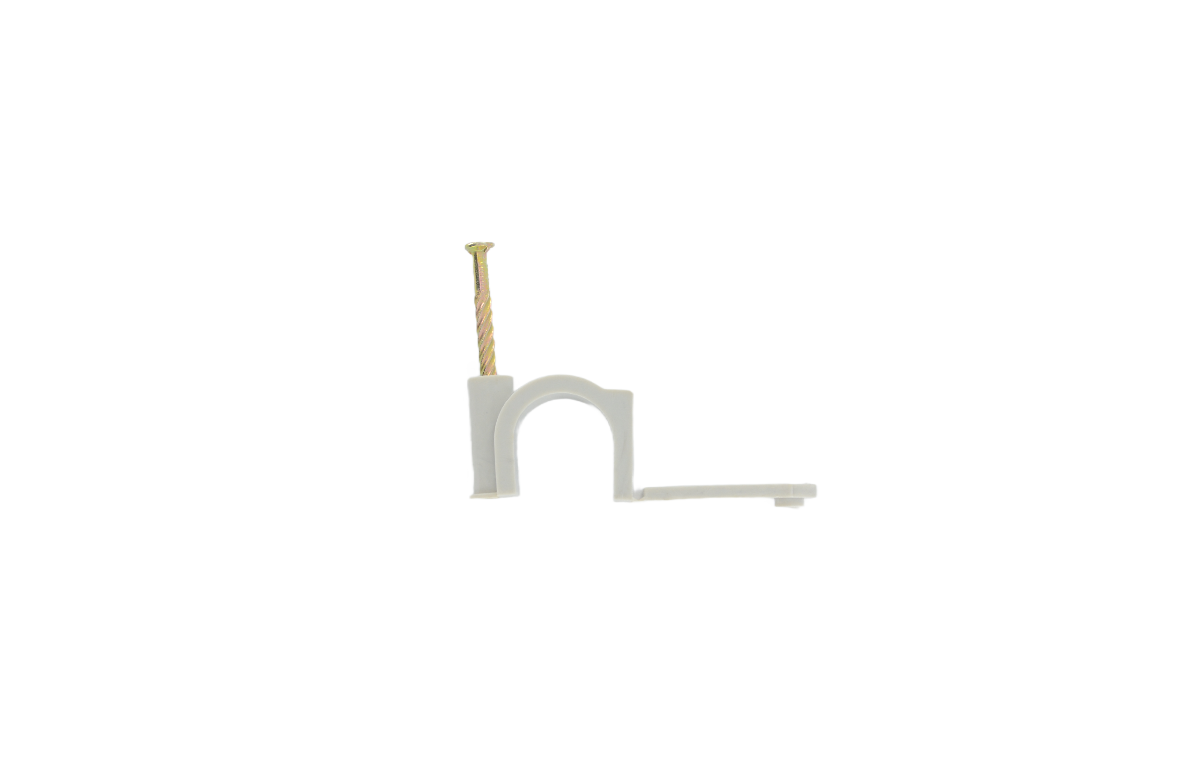 Grey Color Tek Screw Pipe Clip